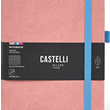 Castelli Notebook Kaleido Mid Ruled Old Rose, 80GSM White, 130mm x 210mm, 192 Pages